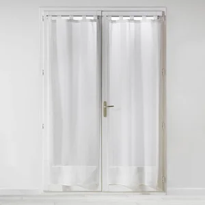 Bílé voálové záclony 2 ks 70x200 cm Salina
