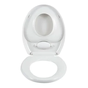 Bílé WC sedátko Wenko Easy Close Family