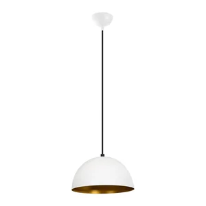 Bílé závěsné LED svítidlo Silvani