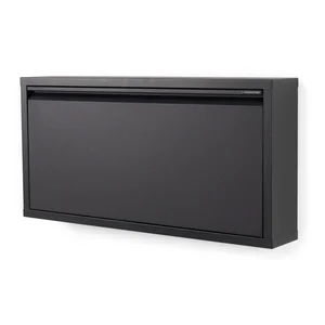 Billy kovový botník v černé barvě – Spinder Design