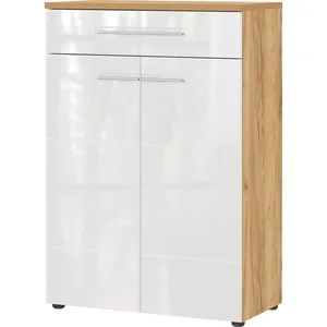 Bílý botník s dekorem dubu Aledo – Germania