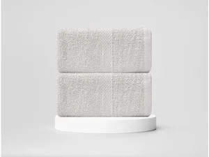 Bílý froté ručník 50x100 cm TiaHome