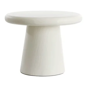 Bílý kulatý konferenční stolek Kulona 60 cm – Light & Living