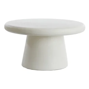 Bílý kulatý konferenční stolek Kulona Ø70 cm – Light & Living
