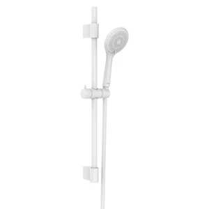 Bílý nerezový sprchový set Watersaving 70 cm – Wenko