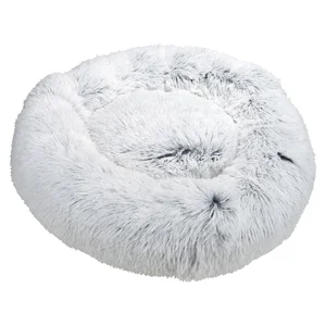 Bílý pelíšek pro psa 95 cm Fluffy Heather