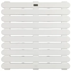 Bílý plastový sprchový rošt OUTDOOR 55x55 cm WENKO