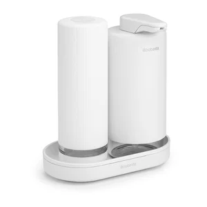 Bílý plastový stojan na mycí prostředky SinkStyle Brabantia