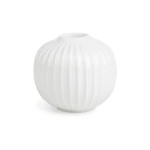 Bílý porcelánový svícen Hammershoi Kähler Design, ⌀ 7,5 cm