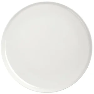 Bílý porcelánový talíř Oiva 25 cm