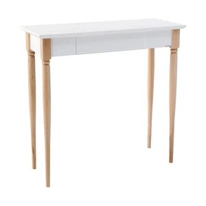 Bílý pracovní stůl Ragaba Mamo, 65 cm šířka