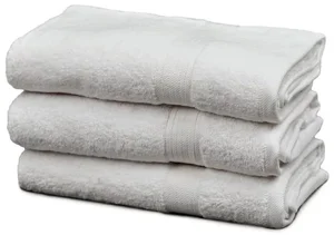 Bílý ručník Soft 50x90 cm z bavlny