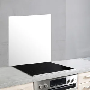 Bílý skleněný splashback Wenko 70×60 cm