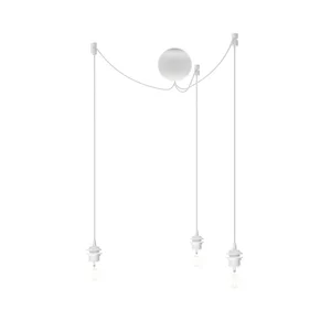 Bílý trojitý závěsný kabel UMAGE Cannonball
