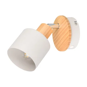 Bodové svítidlo Shanti Trio bílo-přírodní, 9 cm