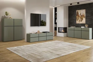 Bonifacio Obývací pokoj zelená/černá