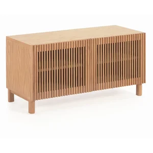 Botník Beyla s lavicí, dekor dubu – Kave Home