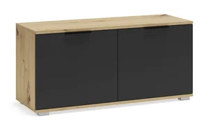 Botník CLIF ST-100 s dvířky, dub artisan/antracit