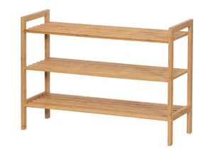 Botník GORTALON z bambusu, 3patrový