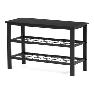 Botník s lavicí ABO-W2015 BK