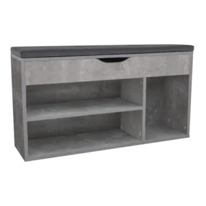 Botník s lavicí Beton FUDDY NEW