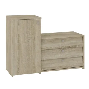 Botník S16 – dub sonoma