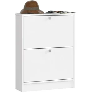 Botník se dvěma dvířky, bílý