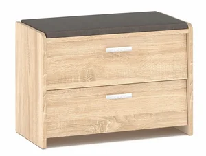 Botník VIDŽO 1 s výklopnými dvířky, dub sonoma