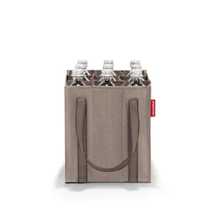 Bottlebag na lahve Reisenthel Herringbone mokka