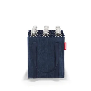 Bottlebag Twist navy – Nákupní taška na lahve