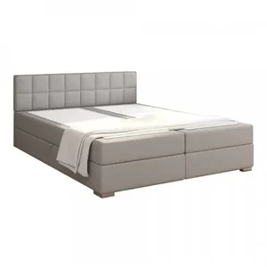 Boxspring FERATA KOMFORT 180x200 – světle šedá