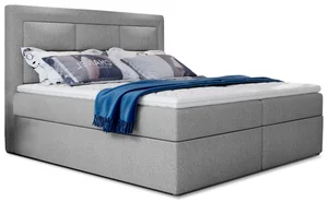 Boxspring KORBELA 07 140x200 světle šedá