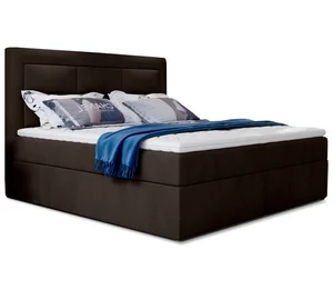 Boxspring KORBELA 11 180x200 cm tmavě hnědá Monolith 29