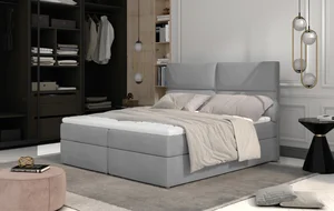 Boxspring PILANSI 05 140x200 světle šedá