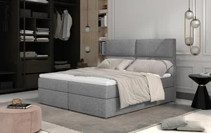 Boxspring PILANSI 15 140x200 – světle šedá Sawana 21