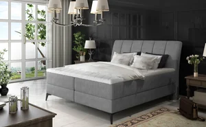 Boxspring PLANIFLORA 25 180x200 šedá