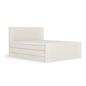 Boxspring postel Bergamo 160×200 cm s úložným prostorem