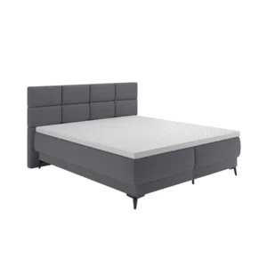 Boxspringová postel 180x200 šedá OPTIMA B