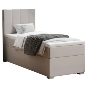 Boxspringová postel 90x200 levá BRED taupe