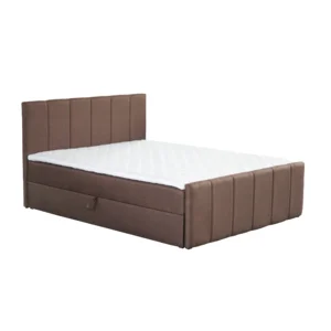 Boxspringová postel STAR 140x200, hnědá