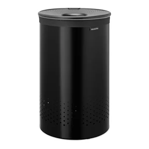 Brabantia 60 l matný černý koš na prádlo