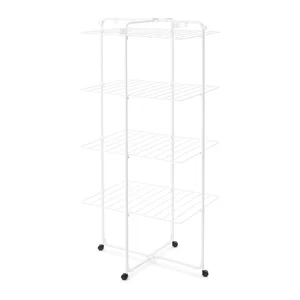 Brabantia HangOn Tower 30 m – bílý sušák na prádlo