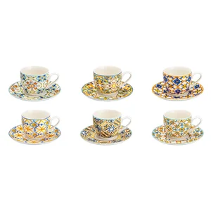 Brandani Medicea: Sada 6 šálků s podšálky