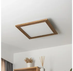 Brilagi LED Stmívatelné stropní svítidlo SlimFrame Wood