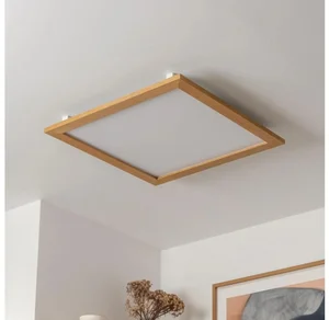 Brilagi LED Stropní svítidlo Slimframe Wood