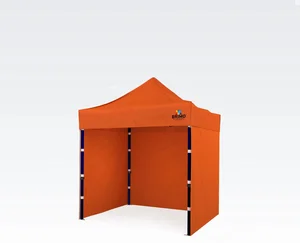 Brimo Party Stan 2x2 m s třemi stěnami, oranžový