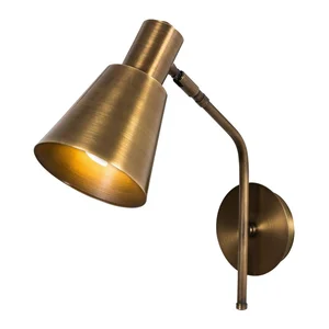 Bronzové nástěnné svítidlo Sivani 15 cm