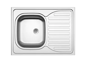 BRW SINKS CLP-D 800 M 0,5 mm matný dřez se sifonem