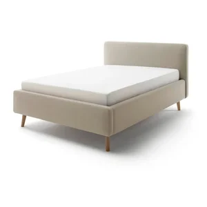Čalouněná jednolůžková postel 120x200 cm Mattis – Meise Möbel, světle hnědá