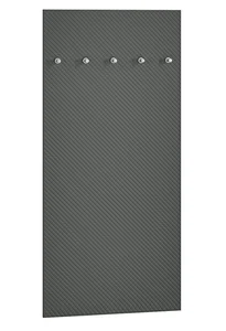 Čalouněná věšáková stěna 70 cm, antracit